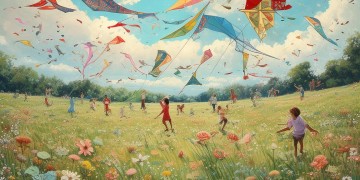 放风筝的插曲究竟是什么歌？