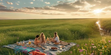 大草原宿营野餐究竟是哪首歌？