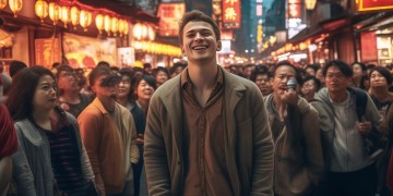 老外在街上唱中文歌该怎么称呼？