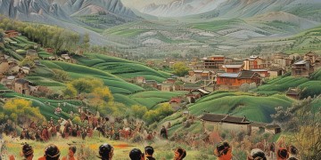 山到陕北该吼什么歌？