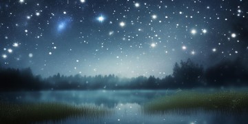 满天的星星闪烁出自哪首歌？
