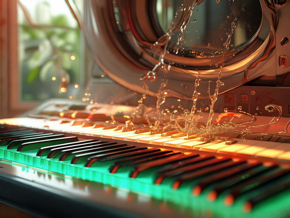 洗衣歌电子琴该用什么节奏？