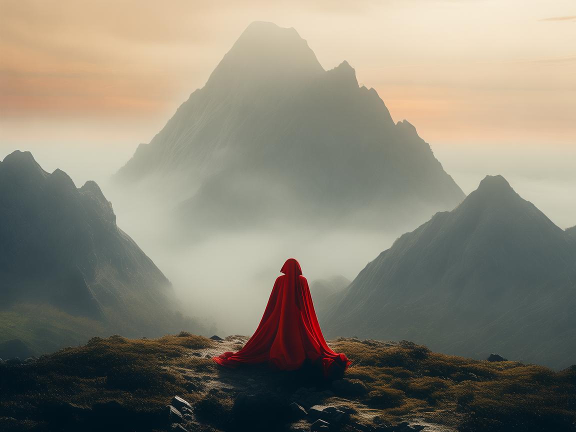 山上有红色的披风究竟是哪首歌？